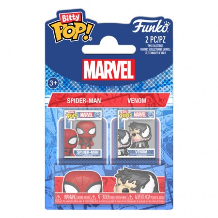 Funko Bitty Pop Marvel - Spider-man & Venom (88939)
