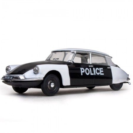 Carro Vitesse Citroen Ds19-police de Paris 1960 Escala 1/43 - Branco
