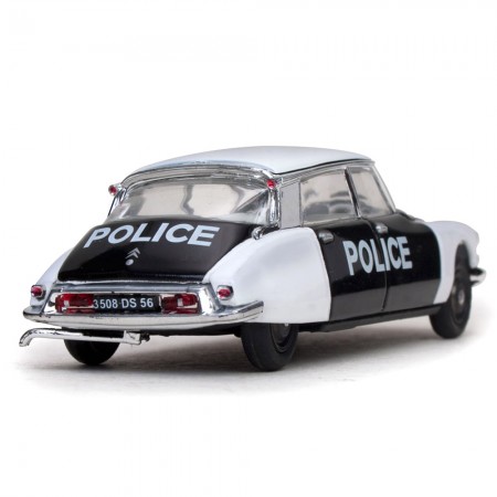 Carro Vitesse Citroen Ds19-police de Paris 1960 Escala 1/43 - Branco