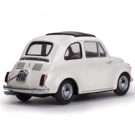Carro Vitesse Fiat 500d Bianco 1965 Escala 1/43 - Branco