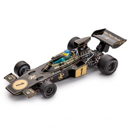 Carro Vitesse Lotus 72e #1 Ronnie Peter.gp 1974 Escala 1/43 - Vermelho Branco e Dourado