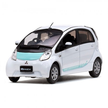 Carro Vitesse Mitsubishi Imiev Escala 1/43 - Verde e Branco