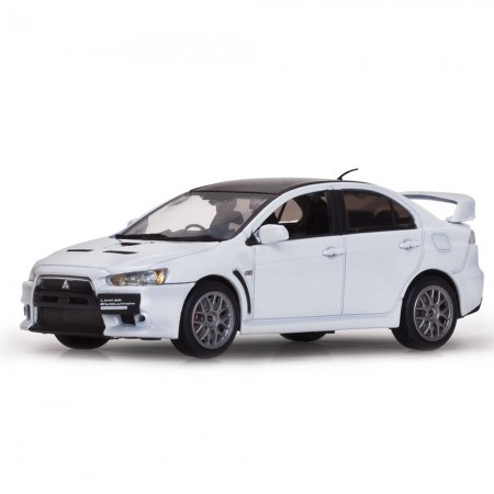 Carro Vitesse Mitsubishi Lancer Evo X F.edt. Escala 1/43 - Branco