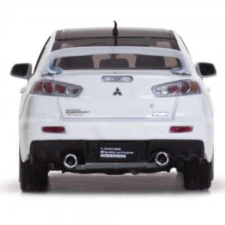 Carro Vitesse Mitsubishi Lancer Evo X F.edt. Escala 1/43 - Branco