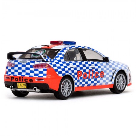 Carro Vitesse Mitsubishi Lancer Evo X Austra.pol Escala 1/43 - Branco