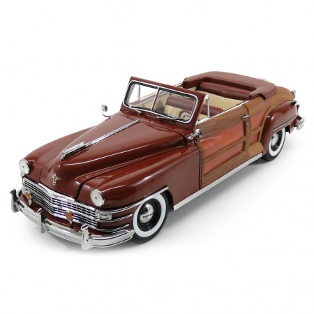 Carro Vitesse Chrysler Town/count.c.ric Brw 1947 Escala 1/43 - Marrom