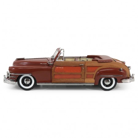 Carro Vitesse Chrysler Town/count.c.ric Brw 1947 Escala 1/43 - Marrom
