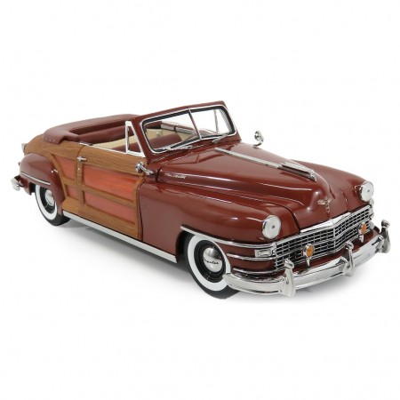 Carro Vitesse Chrysler Town/count.c.ric Brw 1947 Escala 1/43 - Marrom
