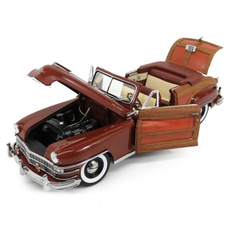 Carro Vitesse Chrysler Town/count.c.ric Brw 1947 Escala 1/43 - Marrom