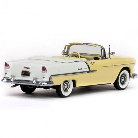 Carro Vitesse Chevrolet Bel Air Conv. 1955 Escala 1/43 - Amarelo