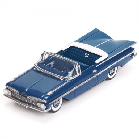 Carro Vitesse Chev. Impala Cameo Coral 1959 Escala 1/43 - Azul