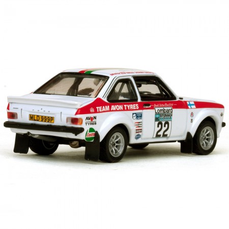 Carro Vitesse Ford Escort Rs1800 #22 P.airik.1976 Escala 1/43 - Branco