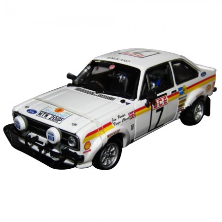 Carro Vitesse Ford Escort Rs1800 #7 R.clark 1976 Escala 1/43 - Branco