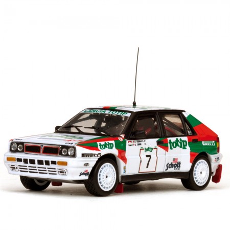 Carro Vitesse Lancia Delta Integrale #7 Cer 1988 Escala 1/43 - Branco