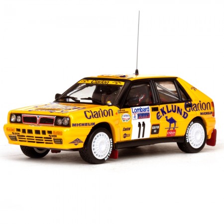 Carro Vitesse Lancia Delta Integ.#11 P.eklu Escala 1/43 - Amarelo