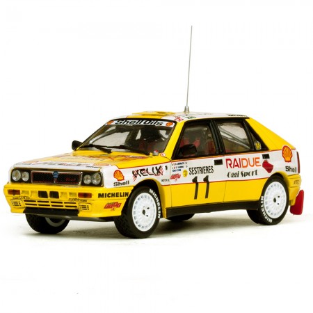 Carro Vitesse Lancia Delta Integ.#11 D.cerr 1989 Escala 1/43 - Amarelo