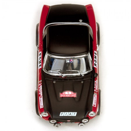 Carro Vitesse Fiat 124 Abarth #5 R.pinto 1975 Escala 1/43 - Preto