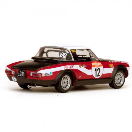 Carro Vitesse Fiat 124 Abarth #12 M.verini 1973 Escala 1/43 - Vermelho
