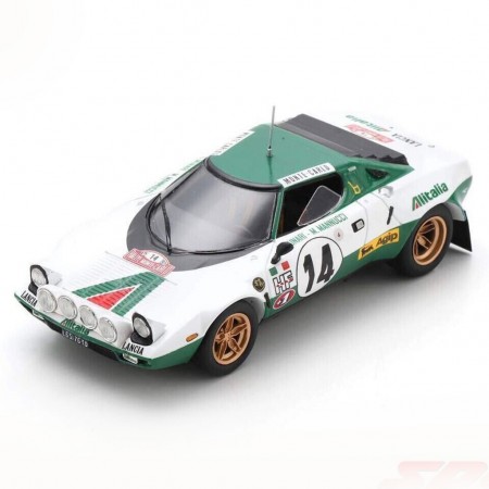Carro Vitesse Lancia Stratos Hf #14 S.munar 1975 Escala 1/43 - Verde