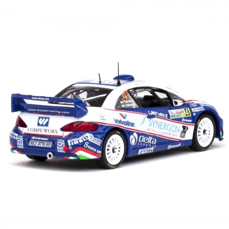 Carro Vitesse Peugeot 307 Wrc #41 F.tursn 2010 Escala 1/43 - Branco
