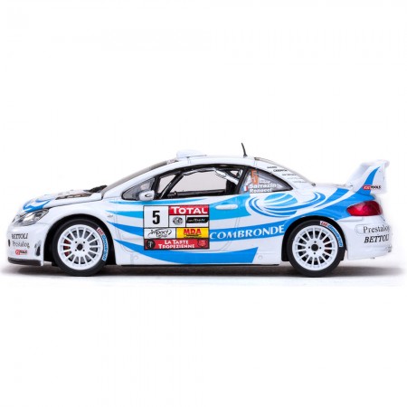 Carro Vitesse Peugeot 307 Wrc #5 S.sarrazin 2011 Escala 1/43 - Branco