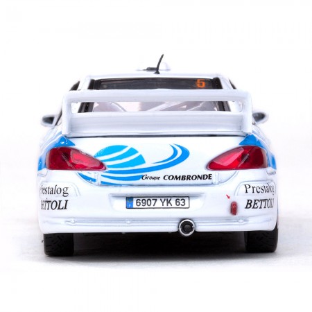 Carro Vitesse Peugeot 307 Wrc #5 S.sarrazin 2011 Escala 1/43 - Branco