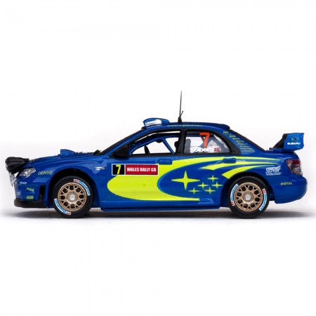 Carro Vitesse Subaru Impreza #7 P.solberg 2007 Escala 1/43 - Azul