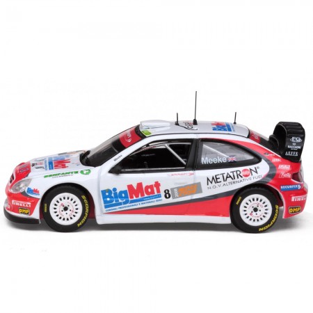 Carro Vitesse Citroen Xsara Wrc #8 Meeke Bettega Escala 1/43 - Branco