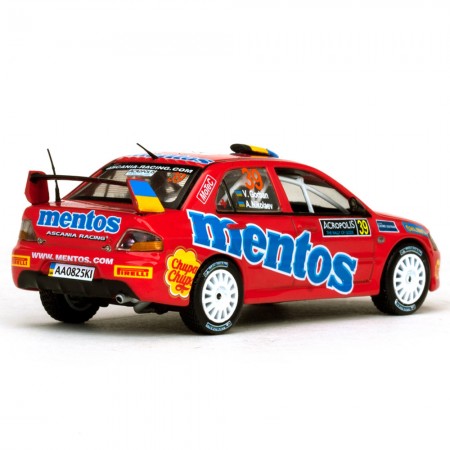 Carro Vitesse Mitsubishi L.evo A.gorban Escala 1/43 - Vermelho