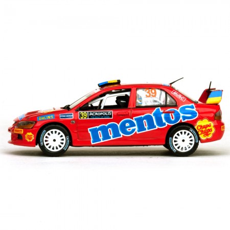Carro Vitesse Mitsubishi L.evo A.gorban Escala 1/43 - Vermelho