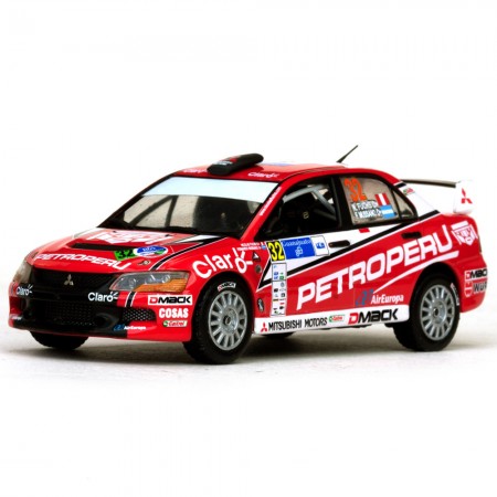 Carro Vitesse Mitsubishi L.evo N.fuchs Escala 1/43 - Vermelho