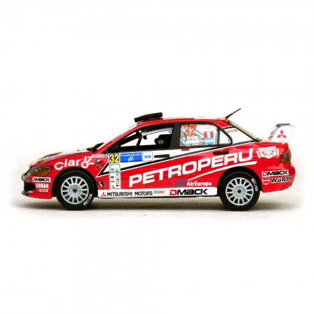 Carro Vitesse Mitsubishi L.evo N.fuchs Escala 1/43 - Vermelho