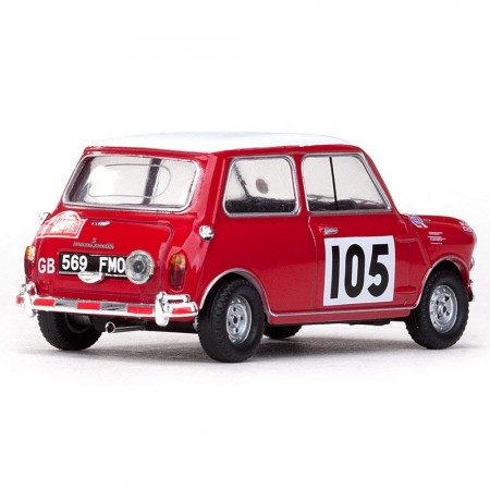 Carro Vitesse Morris Cooper #105 R.aaltonen 1964 Escala 1/43 - Vermelho