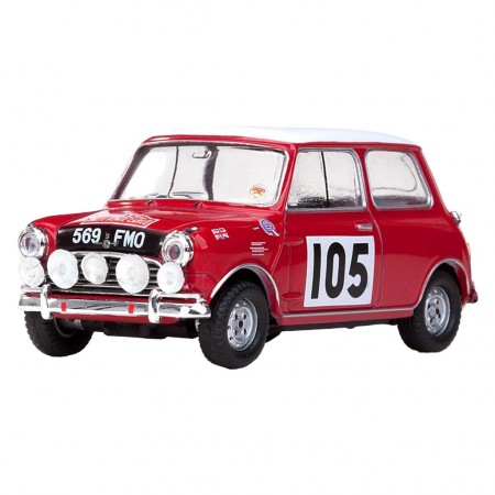 Carro Vitesse Morris Cooper #105 R.aaltonen 1964 Escala 1/43 - Vermelho