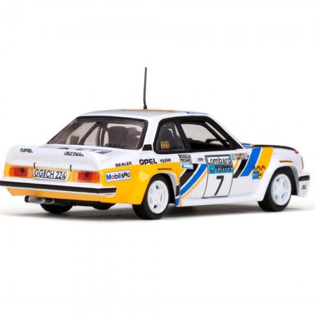 Carro Vitesse Opel Ascona 400 #7 A.kullang 1980 Escala 1/43 - Branco