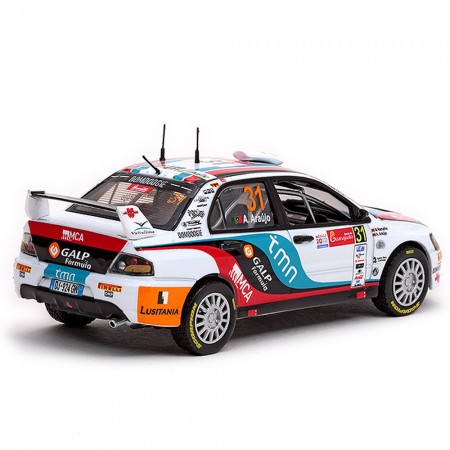 Carro Vitesse Mitsubishi L.evo Ix #31 A.araujo Escala 1/43 - Branco