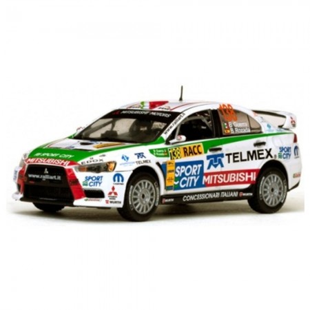 Carro Vitesse Mitsubishi L.evo #138 B.guerra Jr. Escala 1/43 - Branco