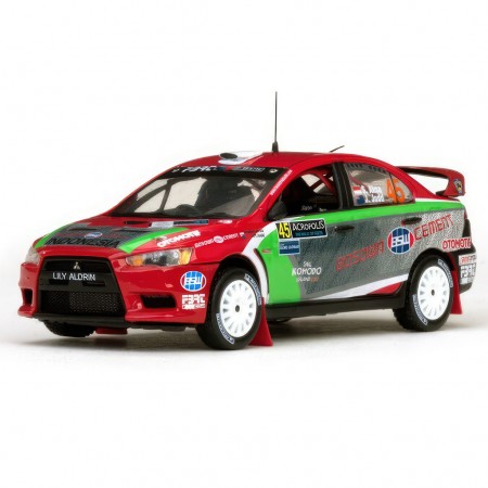 Carro Vitasse - Mitsubishi Lancer Evolution X #45 Rally Acropolis 2012 S. Akasa / J. Judd - Escala 1/43 (43447)