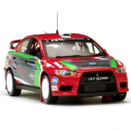 Carro Vitasse - Mitsubishi Lancer Evolution X #45 Rally Acropolis 2012 S. Akasa / J. Judd - Escala 1/43 (43447)