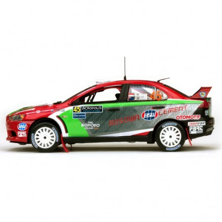 Carro Vitasse - Mitsubishi Lancer Evolution X #45 Rally Acropolis 2012 S. Akasa / J. Judd - Escala 1/43 (43447)