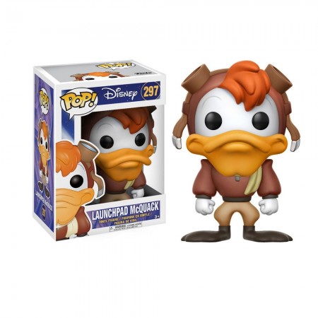 Funko Pop Disney Darkwing Duck Launchpad  - Mcquack 297