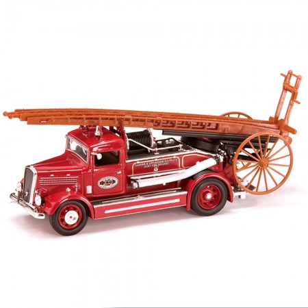 Caminho de Bombeiro Lucky Bombeiro Dennis Light Four 1938 Escala 1/43