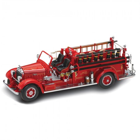 Caminho de Bombeiro Lucky Bombeiro Mack Type 75bx 1935 Escala 1/24