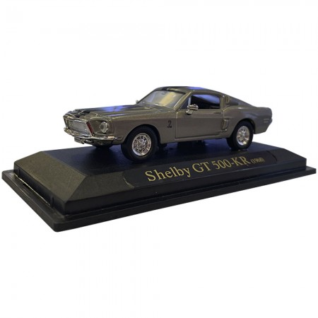 Carro Lucky Shelby Gt-500kr Escala 1/43 - Metlico e Azul