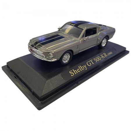 Carro Lucky Shelby Gt-500kr Escala 1/43 - Metlico e Azul