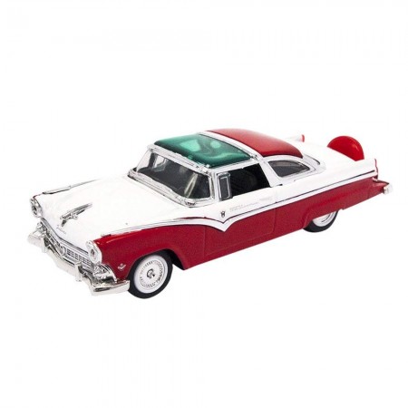 Carro Lucky Ford Crown Victoria 1955 Escala 1/43 - Vermelho