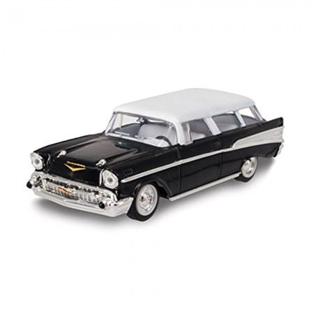 Carro Lucky Chevrolet Nomad 1957 Escala 1/43 - Preto
