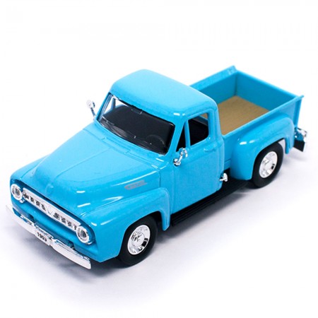 Carro Lucky Ford F-100 Light Blue 1953 Escala 1/43
