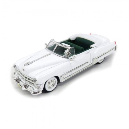 Carro Lucky Cadillac Coupe Deville 1949 Escala 1/43 - Branco