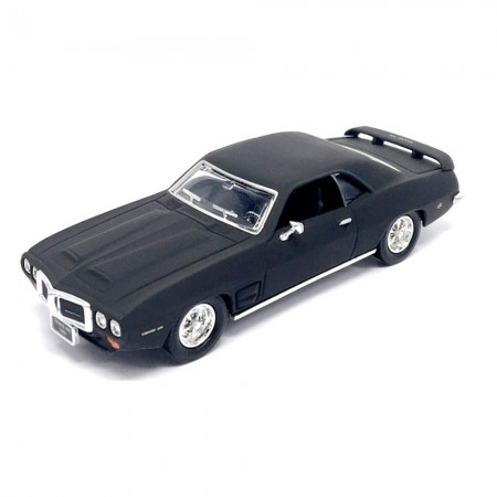 Carro Lucky Pontiac Firebird Trans Am 1969 Escala 1/43 - Preto